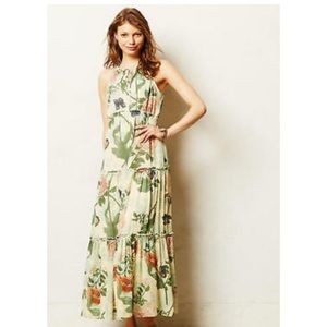 Anthropologie Maeve Maravilla Maxi Floral Dress